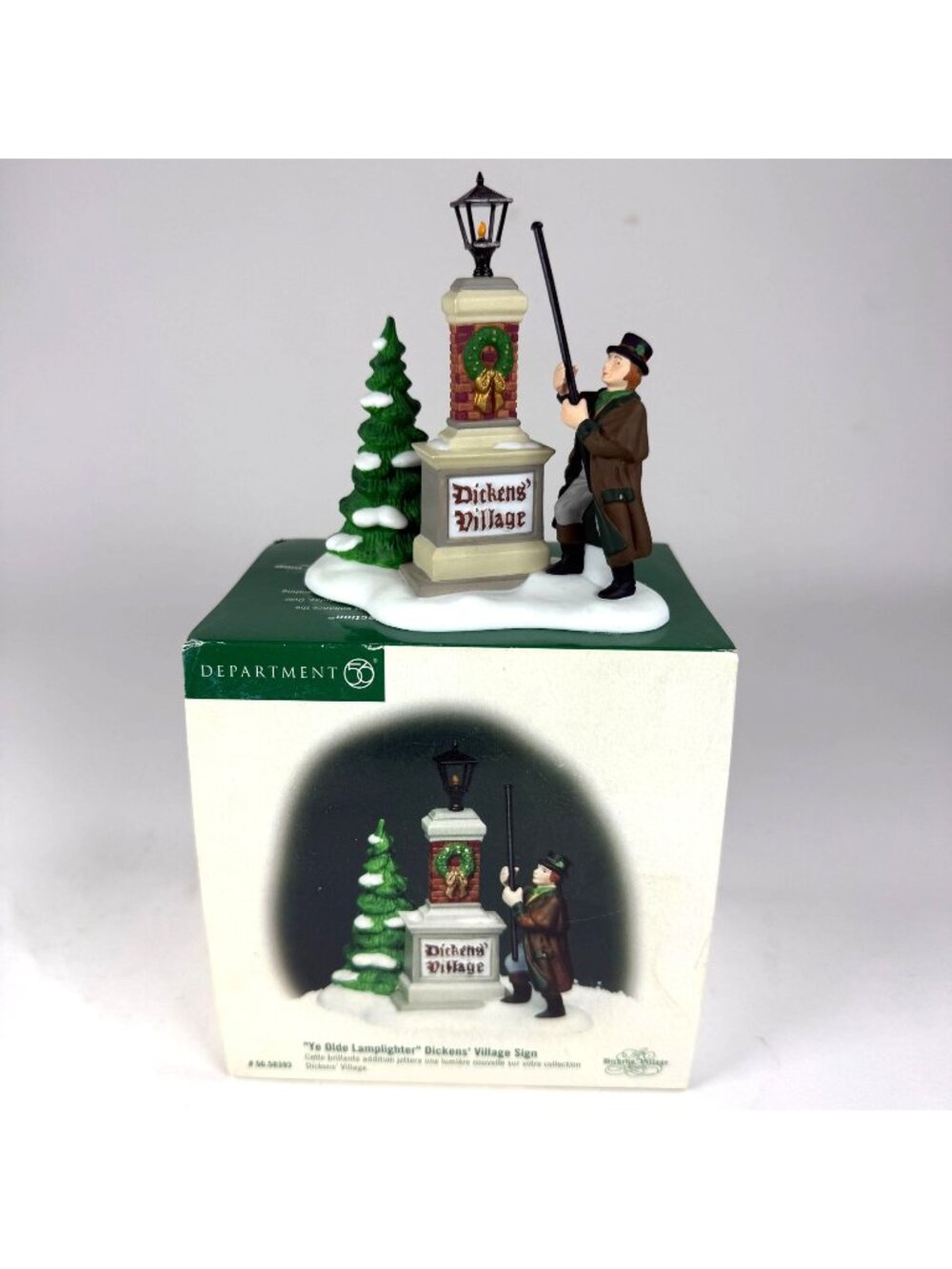 Department 56 Ye Olde Lamplighter Dickens' Village Collection RETIRED
